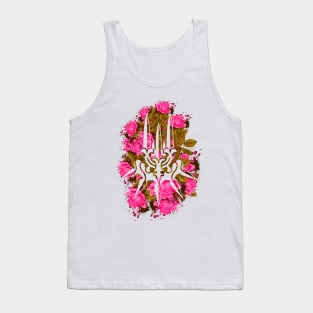 CLAN - Pink Flowers Style Tank Top